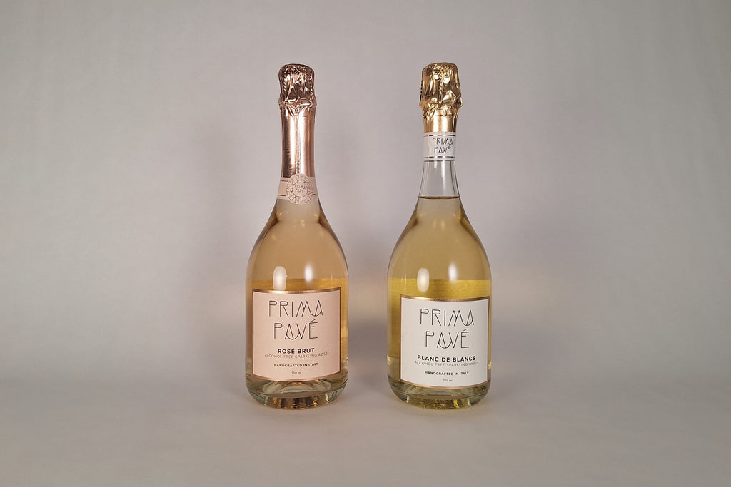 Brindisi analcolico di Natale con spumante Rosé o Blanc de Blancs