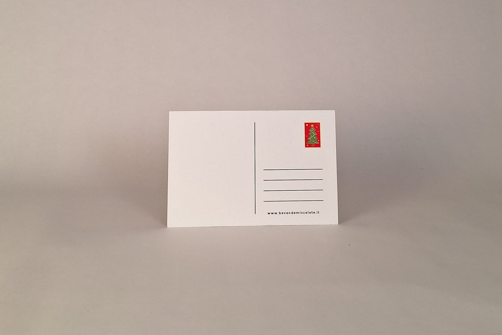 Retro cartolina Bassotto fumettato da scrivere