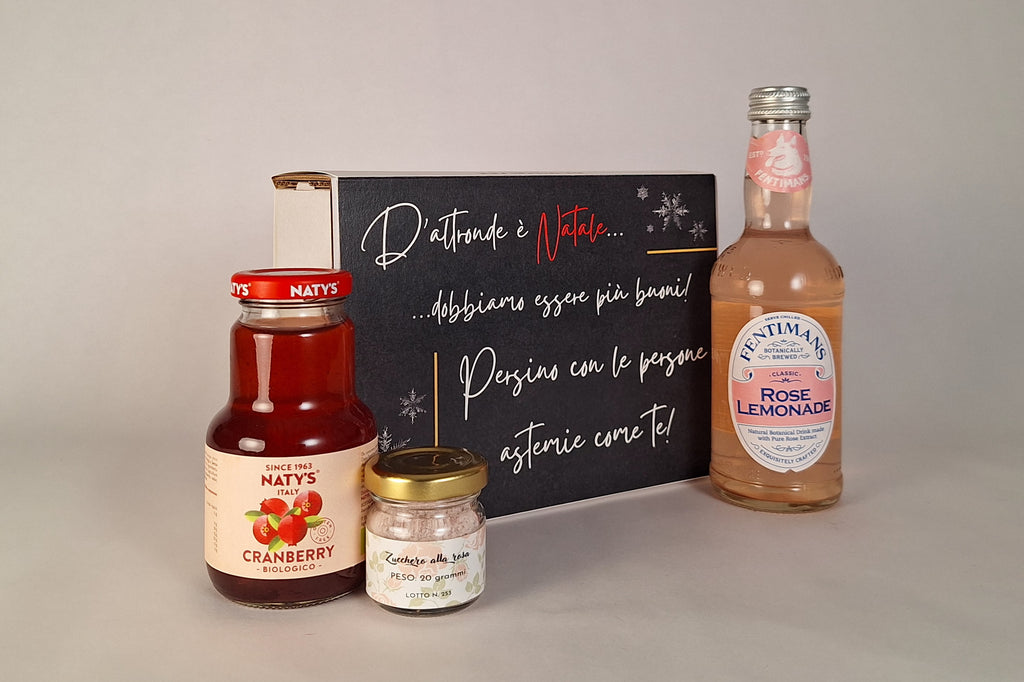 Idea regalo natalizia senza alcol raffinata e originale