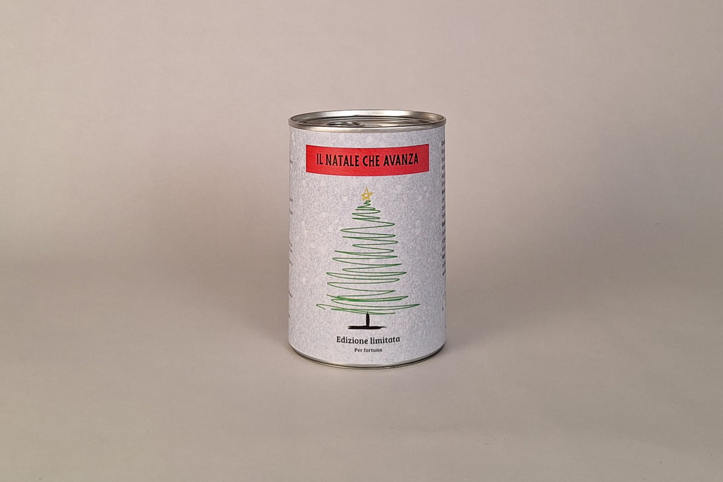Latta regalo di Natale “Il Natale che Avanza” – idea regalo divertente e originale per le feste.