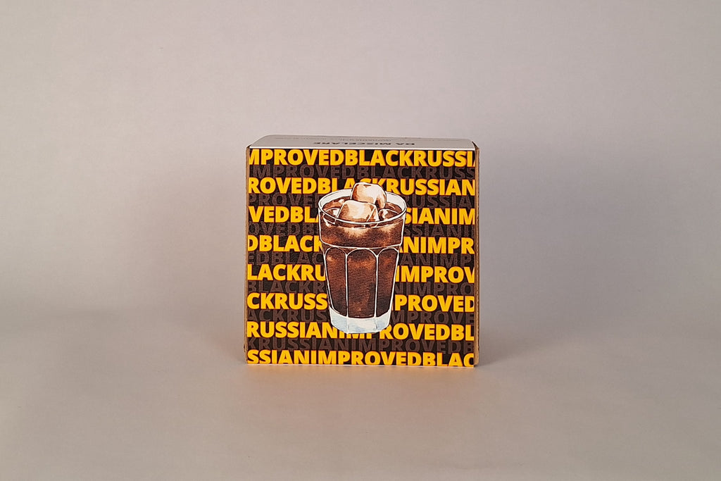 Idea regalo Improved Black Russian Modern – cocktail box elegante di Bevande Miscelate
