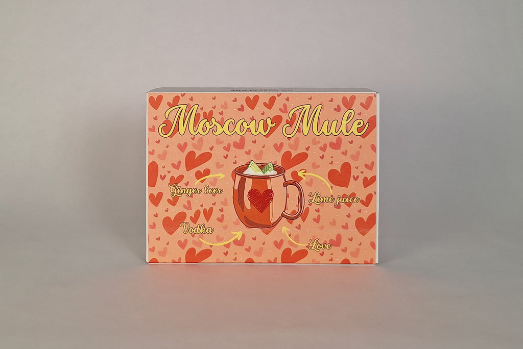 Kit Moscow Mule di San Valentino firmato Bevande Miscelate, idea regalo per coppie