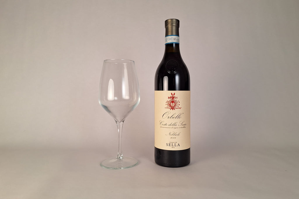 Orbello Tenute Sella, vino rosso fresco e fruttato del Biellese, idea regalo natalizia