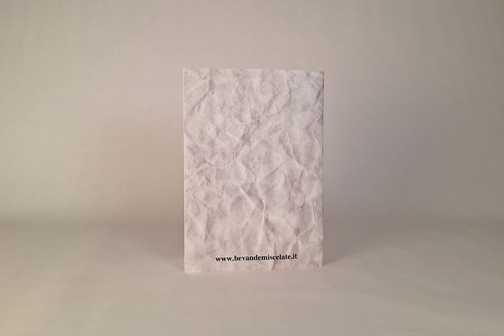 Taccuino A5 Gincidente, quadernino ironico a tema Gin Tonic firmato Bevande Miscelate.